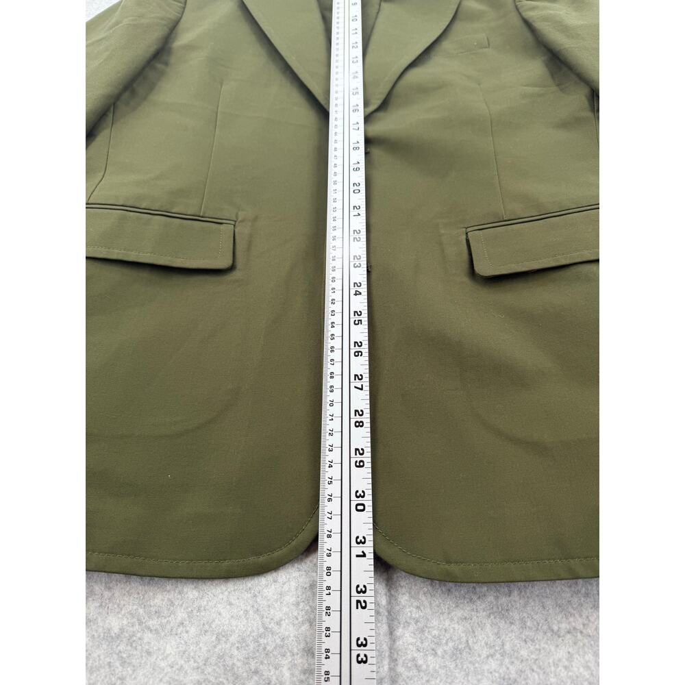 NWT Alex Mill Men's Surplus Olive Grant Cotton Twill Blazer Jacket Size M - Picture 7 of 10